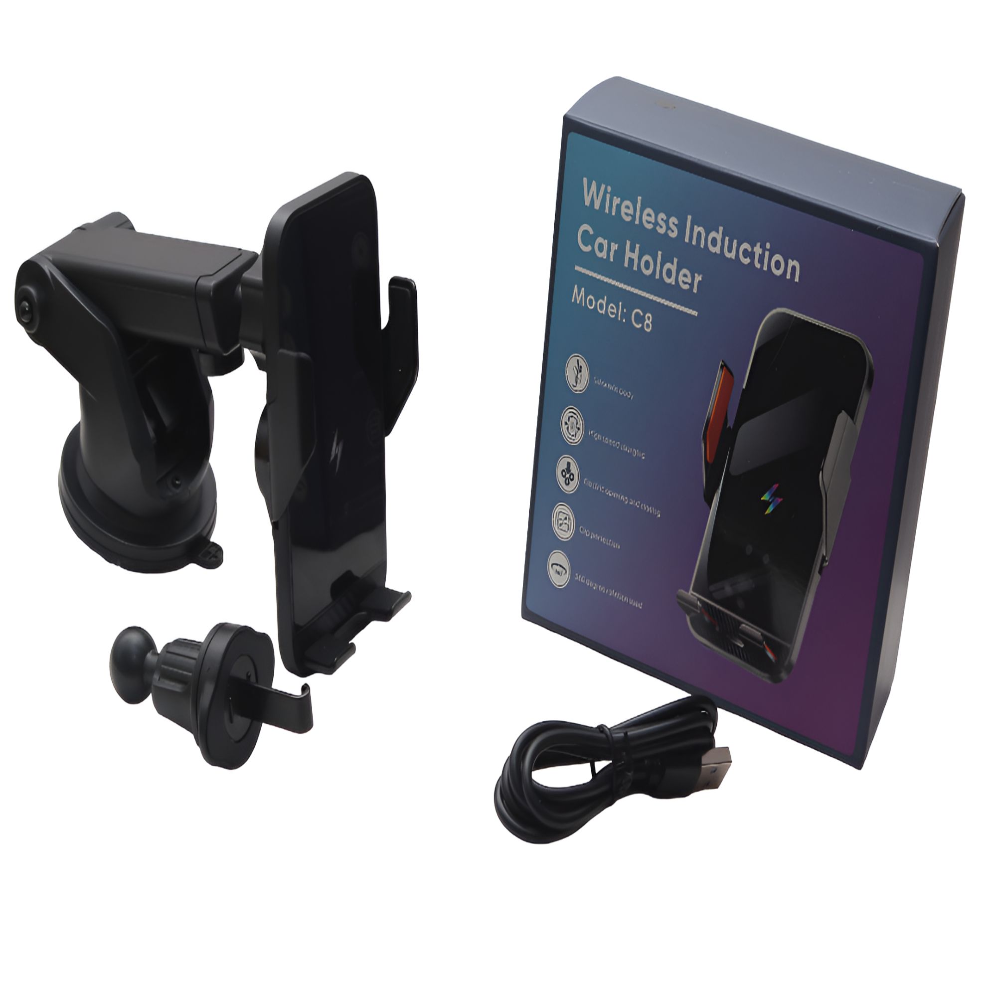 Wireless Induction Car Holder